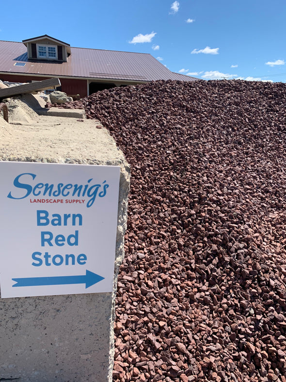 Barn Red Gravel 3/4"