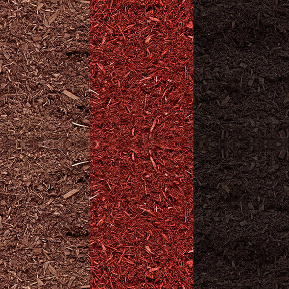 Color Enhanced Mulch - Red Bulk